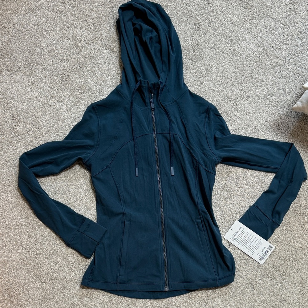 NWT- Lululemon Define Hooded Jacket *Nulu— Dark Blue